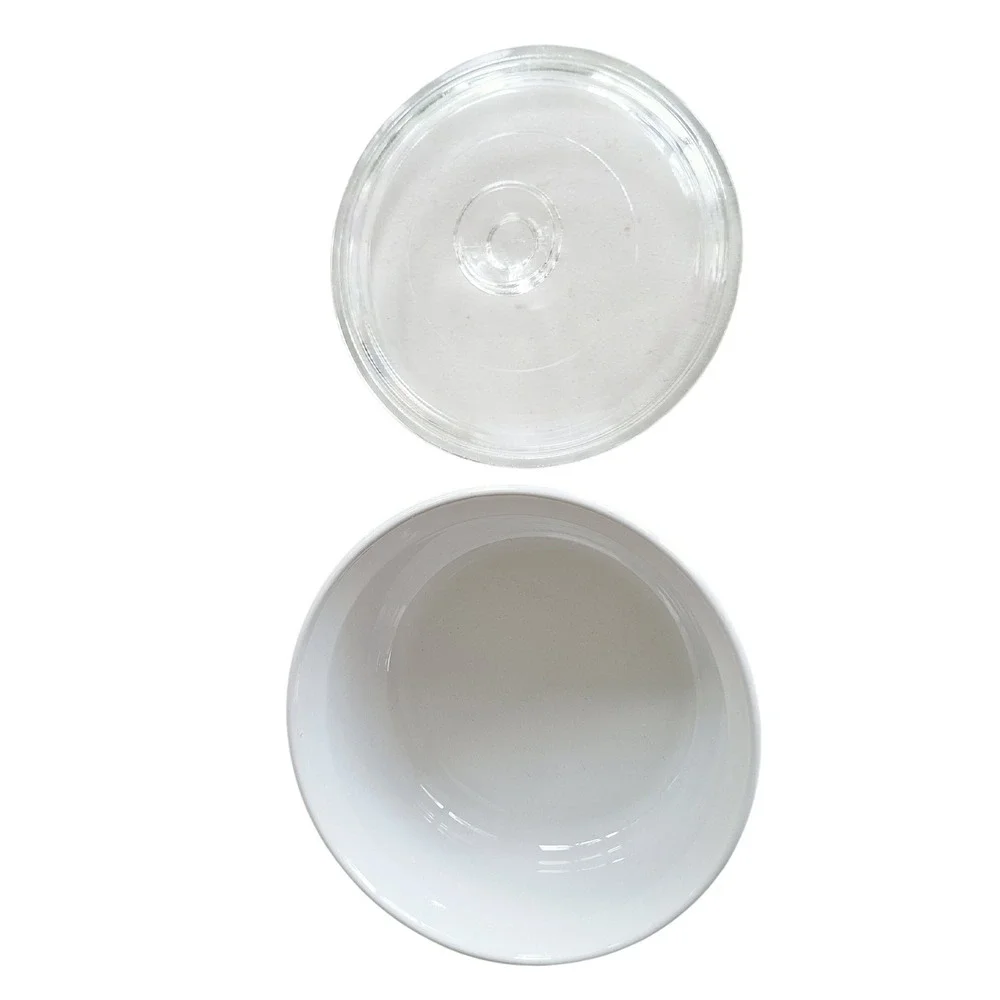 CorningWare French White 1-1/2-Quart Covered Round Dish with Glass Lid